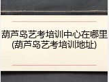 葫芦岛艺考培训中心在哪里(葫芦岛艺考培训地址)