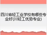 四川省轻工业学校有哪些专业好(川轻工优势专业)