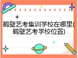 鹤壁艺考集训学校在哪里(鹤壁艺考学校位置)