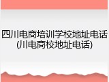 四川电商培训学校地址电话(川电商校地址电话)