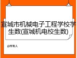 宣城市机械电子工程学校学生数(宣城机电校生数)