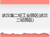 武汉第二轻工业园区(武汉二轻园区)