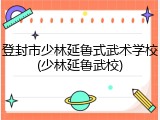 登封市少林延鲁式武术学校(少林延鲁武校)