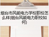 烟台市风能电力学校职校怎么样(烟台风能电力职校如何)