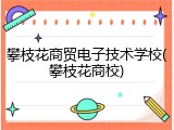 攀枝花商贸电子技术学校(攀枝花商校)