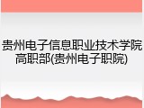 贵州电子信息职业技术学院高职部(贵州电子职院)