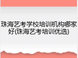 珠海艺考学校培训机构哪家好(珠海艺考培训优选)