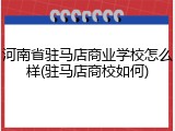 河南省驻马店商业学校怎么样(驻马店商校如何)
