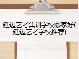 延边艺考集训学校哪家好(延边艺考学校推荐)