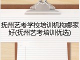 抚州艺考学校培训机构哪家好(抚州艺考培训优选)
