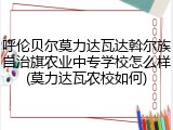 呼伦贝尔莫力达瓦达斡尔族自治旗农业中专学校怎么样(莫力达瓦农校如何)