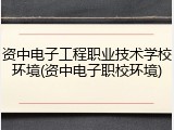资中电子工程职业技术学校环境(资中电子职校环境)