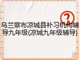 乌兰察布凉城县补习机构辅导九年级(凉城九年级辅导)