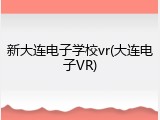 新大连电子学校vr(大连电子VR)