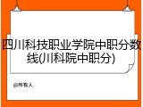 四川科技职业学院中职分数线(川科院中职分)