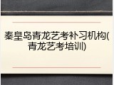 秦皇岛青龙艺考补习机构(青龙艺考培训)
