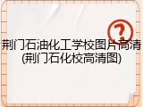 荆门石油化工学校图片高清(荆门石化校高清图)