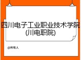 四川电子工业职业技术学院(川电职院)