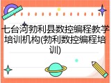 七台河勃利县数控编程教学培训机构(勃利数控编程培训)