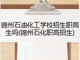 锦州石油化工学校招生职高生吗(锦州石化职高招生)