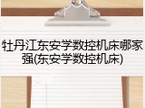 牡丹江东安学数控机床哪家强(东安学数控机床)