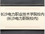 长沙电力职业技术学院校内(长沙电力职院校内)