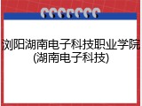 浏阳湖南电子科技职业学院(湖南电子科技)