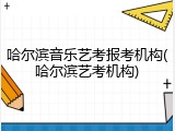 哈尔滨音乐艺考报考机构(哈尔滨艺考机构)