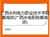 广西水利电力职业技术学院黄海滨(广西水电职院黄海滨)