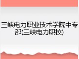 三峡电力职业技术学院中专部(三峡电力职校)