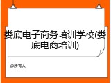 娄底电子商务培训学校(娄底电商培训)