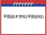 平阳武术学校(平阳武校)