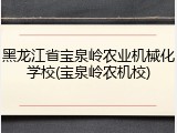 黑龙江省宝泉岭农业机械化学校(宝泉岭农机校)