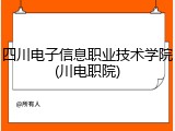 四川电子信息职业技术学院(川电职院)