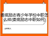 娄底励志青少年学校中职怎么样(娄底励志中职如何)