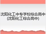 沈阳化工中专学校综合高中(沈阳化工综合高中)