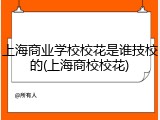 上海商业学校校花是谁技校的(上海商校校花)