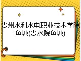 贵州水利水电职业技术学院鱼塘(贵水院鱼塘)