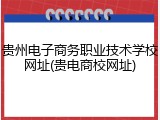 贵州电子商务职业技术学校网址(贵电商校网址)