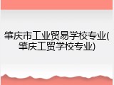 肇庆市工业贸易学校专业(肇庆工贸学校专业)