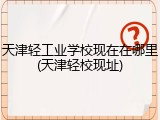 天津轻工业学校现在在哪里(天津轻校现址)