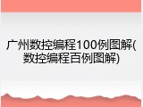 广州数控编程100例图解(数控编程百例图解)
