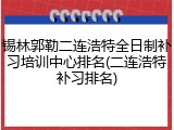 锡林郭勒二连浩特全日制补习培训中心排名(二连浩特补习排名)