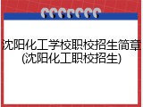沈阳化工学校职校招生简章(沈阳化工职校招生)