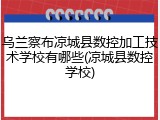 乌兰察布凉城县数控加工技术学校有哪些(凉城县数控学校)