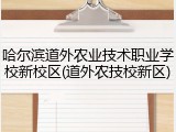 哈尔滨道外农业技术职业学校新校区(道外农技校新区)