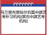 乌兰察布察哈尔右翼中旗艺考补习机构(察右中旗艺考机构)