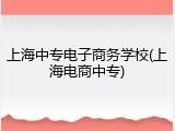 上海中专电子商务学校(上海电商中专)