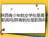 陕西青少年航空学校是属于职高吗(陕青航校是职高吗)