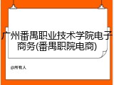 广州番禺职业技术学院电子商务(番禺职院电商)